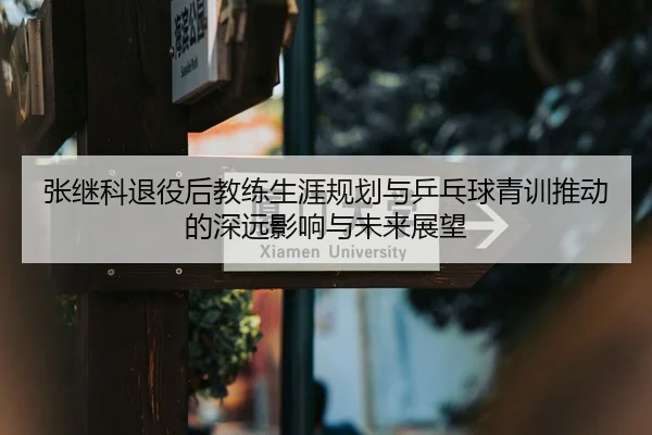 张继科退役后教练生涯规划与乒乓球青训推动的深远影响与未来展望 | HTH SPORTS